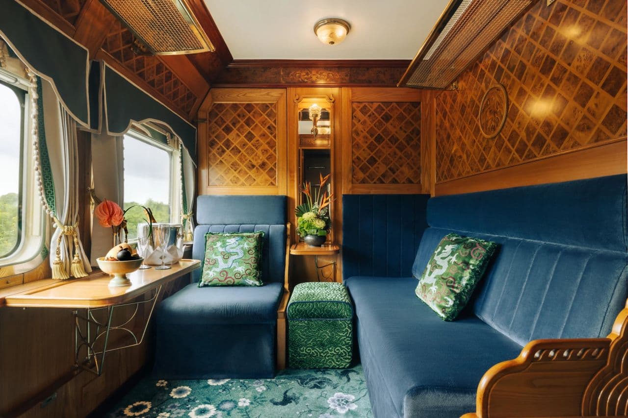 Luxury train journey